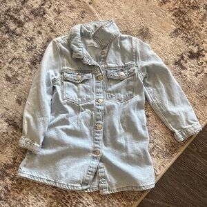 Zara Light Blue Kids Jean Jacket